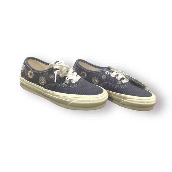 Vans‎ OG Authentic LX Kith for Vault Medallion Blue Purple Women’s Size 5 - Picture 3 of 9